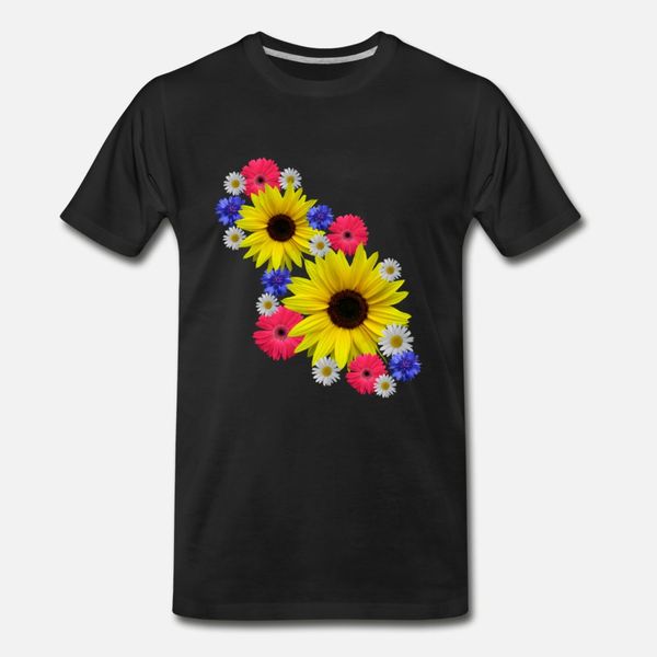 

sunflowers, sunflower, gerberas, daisies, flowers t shirt men designer tee shirt plus size 3xl normal cute funny summer normal shirt