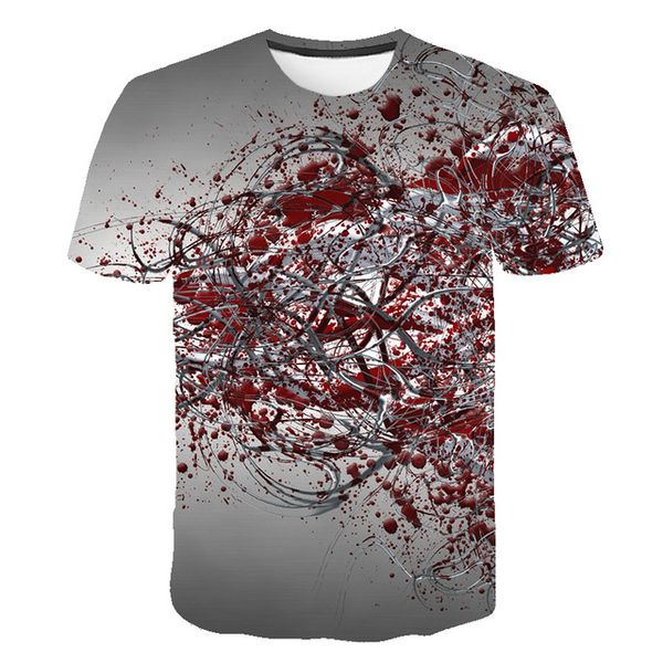 

colourful abstract men psychedelic 3d print shirts hentai funny humor men clothing