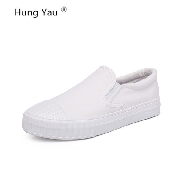

women casual shoes flats loafers breathable women slip-on flats shoes shallow breathable spring white size 35-40, Black