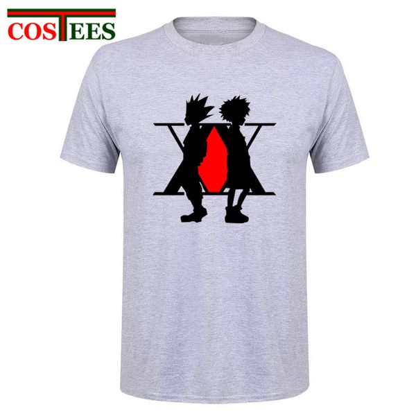 

2017 stylish hunter x hunter anime killua zoldyck design t shirts japan anime x-men hunter tshirt short sleeve tee shirt for men