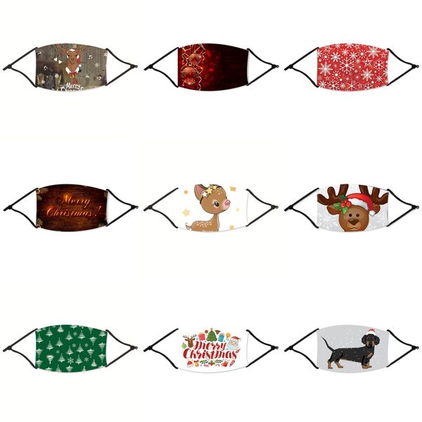 

24h shipping cotton pm2.5 black mouth anti dust face christmas mask with activated carbon filter windproof mouth-muffle forwomen#39333