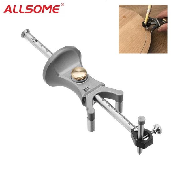 

allsome woodworking linear arc scriber tool diy scribe tool draw circle woodworking ht1876