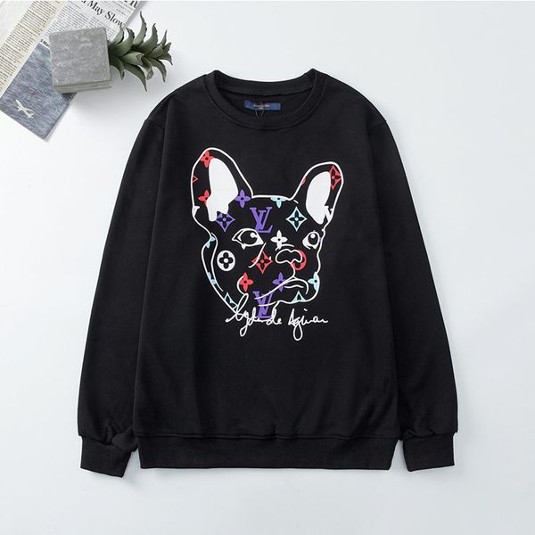 

2020 mens fashion mens stylist hoodies men women stylist jacket mens casual sweatshirts o-neck hoodies, Black