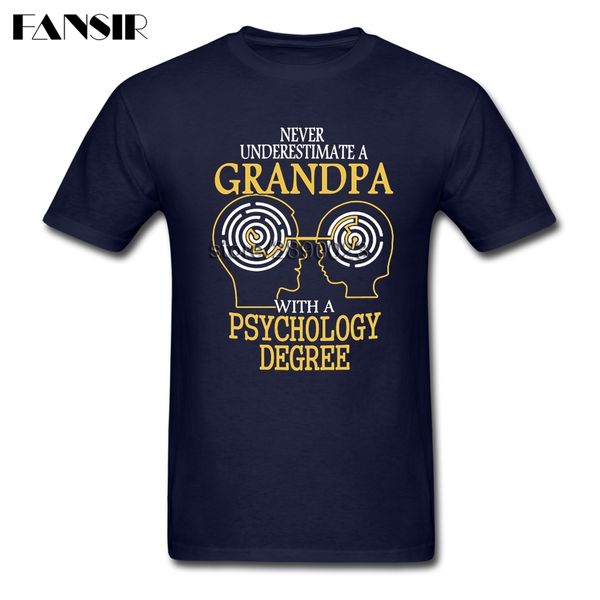 

rock tees shirt for men psychology grandpa men tshirt short sleeve crewneck cotton guys summer tees