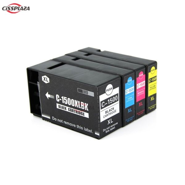 

ink cartridges cissplaza 4color pgi-1500xl compatible cartridge for canon maxify mb2050 mb2000 mb2300 mb2350 mb2750 pgi 1500 pgi1500 xl