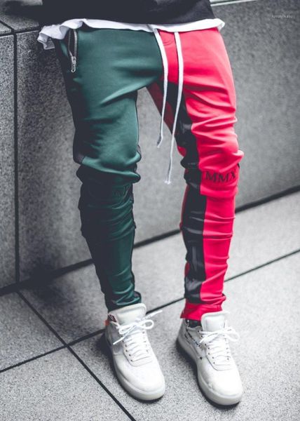 

pants with drawstring mens designer letter printed sports pants mens designer panelled pants fashion running, Black