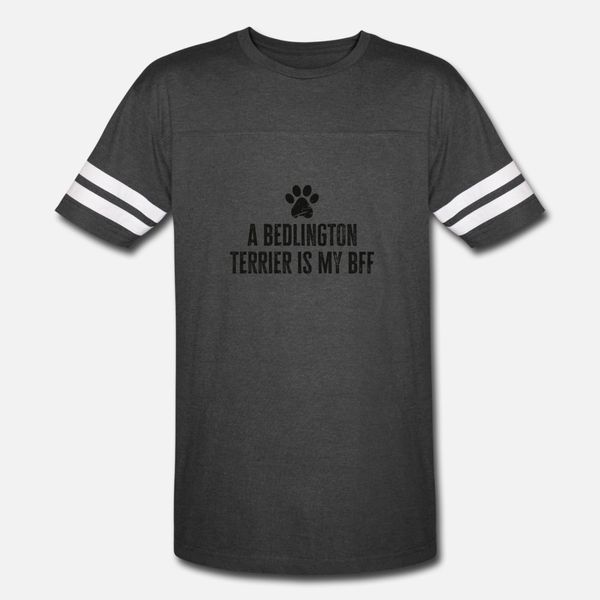 

a bedlington terrier is my bff t shirt men fit short sleeve s-3xl family fit casual summer natural