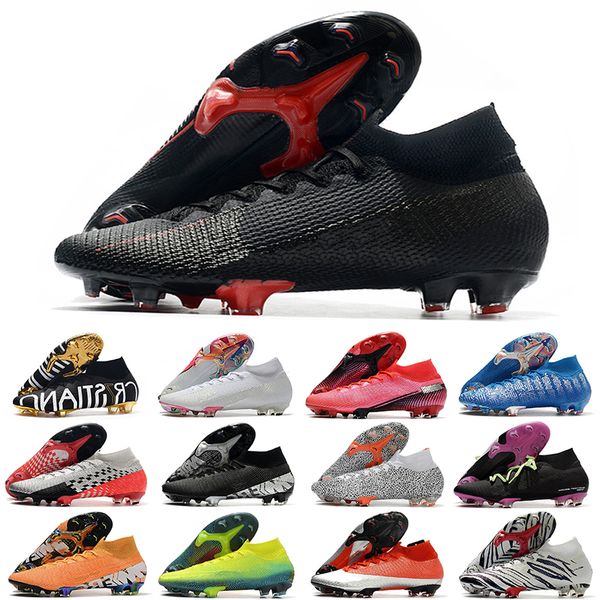 

mercurial superfly vii 7 футбольные туфли 360 elite fg xii cr7 se ronaldo neymar мужские женщины дети мальчика футбольные сапоги зажимы eur