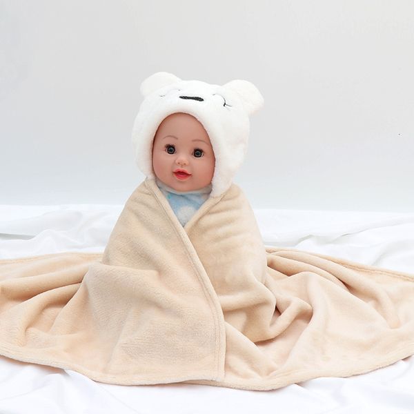 

infant coral velvet blankets newborns anti-startle swaddle baby autumn winter sleeping bag maternal and child supplies