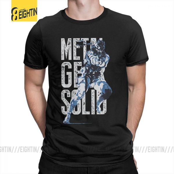 

man's metal gear mgs17 t-shirt awesome o neck short sleeve purified cotton tees print t shirts