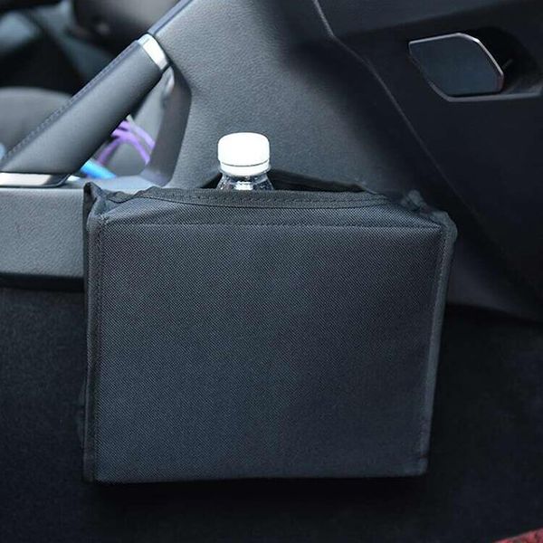 

car oxford garbage bag barrel storage bag 23.5*8*20cm car storage box stowing tidying package multi-use organizer