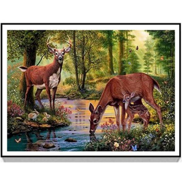 

modern 5d cartoon animal embroidery nature cross stitch diy diamond painting
