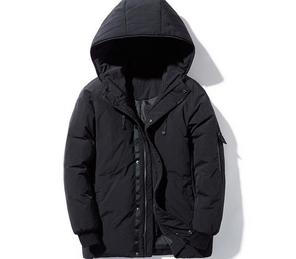 

men's winter warm cotton jacket men's winter warm jacket cotton, Black