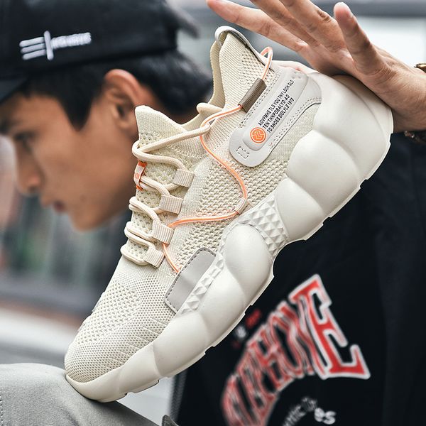 

light running shoes men sneakers comfortable big size 47 sneaker breathable wear-resistant outdoor walking sport shoes