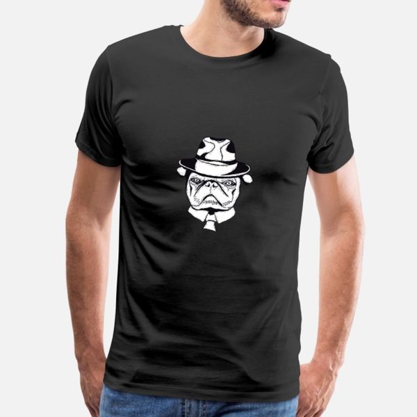 

mafia pug t shirt men personalized short sleeve crew neck kawaii famous funny summer leisure shirt