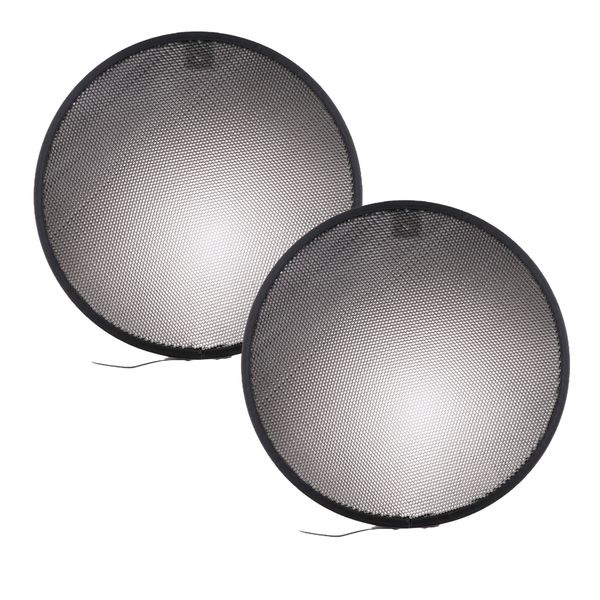 

2pcs 10 degree honeycomb grid mesh for 7\" reflector diffuser lamp shade dish