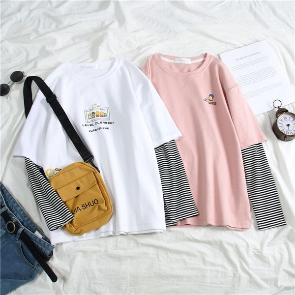

women's t-shirt friend t-shirts women tshirt harajuku female tee long sleeve basic woman shirts white tees top
