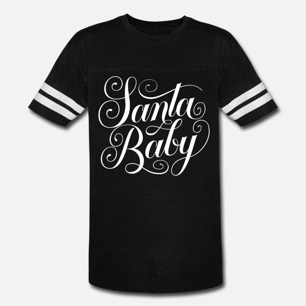 

santa baby t shirt men customized cotton s-xxxl cool fit casual summer style letter shirt