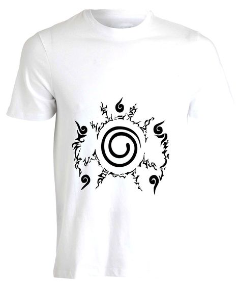 

2019 new short naruto huit trigrammes seal anime manga japonais t-shirt pour hommes ae66 short tee100% cottonsummer tee shirt