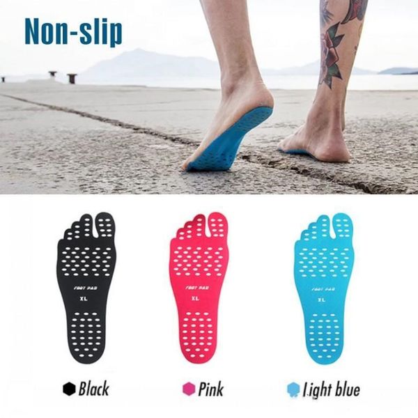 

men mats pads patch silicone waterproof pads insoles comfortable anti-skid foot women patch beach new shoes foot invisible jjxh rfaq