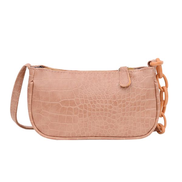 

плечо сумки аллигатор pattern багет мешок ретро женщин zipper casual pu болса sac street mujer сумки конструктора плеча