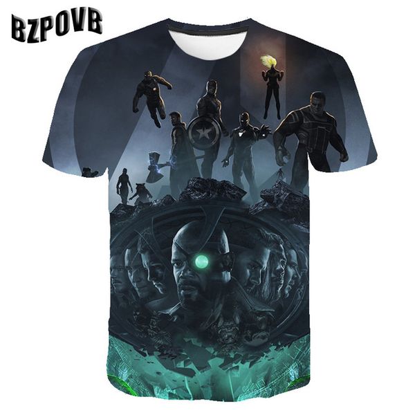 

punk marvel print 3d print shirts plus size oversized hentai men clothing