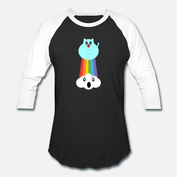 

rainbow cat anime japanese manga otaku t shirt men customize tee shirt o-neck vintage graphic fashion spring autumn family shirt