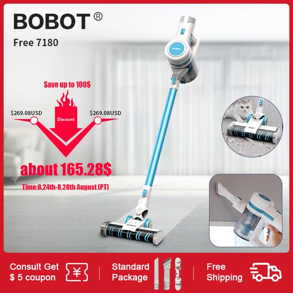 

bobot 7180 23000pa multifunction handheld vacuum cleaner with 12 level hepa filter system portable vertical cordless vacuum