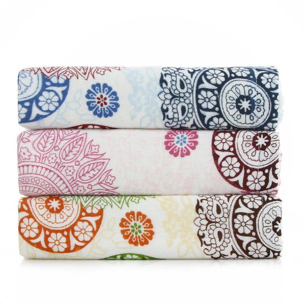 

34x76cm soft printed face towel cellulose fiber towel