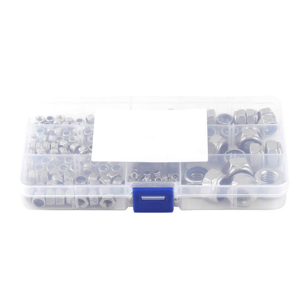 

anti slip for bolts workshop locking nuts fixing hardware silver stainless steel