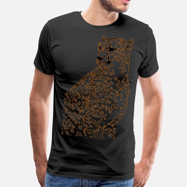 

faster than a cheetah s stare t shirt men printing tee shirt plus size 3xl clothing loose building summer style outfit shirt