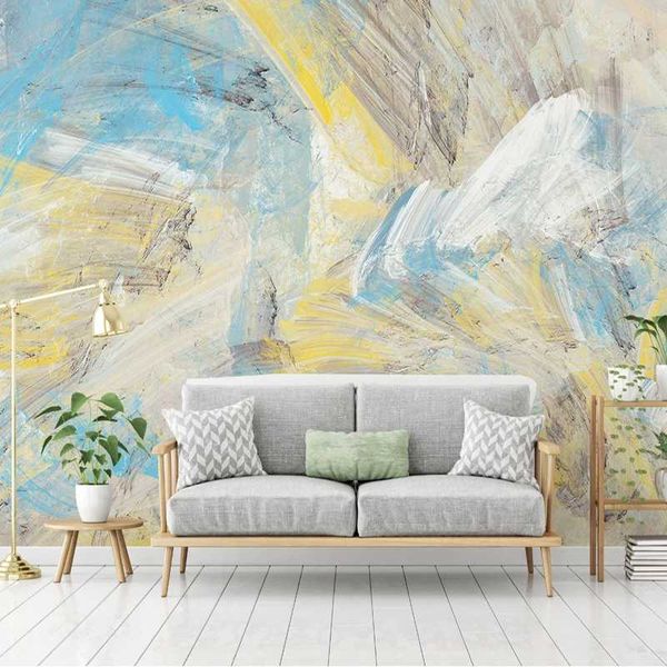 

custom 3d p wallpaper nordic modern abstract art wall painting l bedroom study room tv background wall mural wallpaper