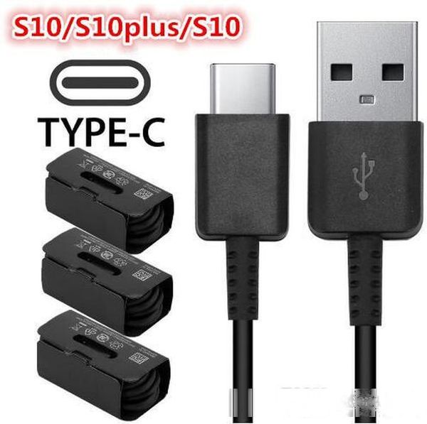 

2019 genuine usb type c cable 1.2m 2a fast charger cable for samsung galaxy s10 plus s10e s9 s8 ep-dg970bbe