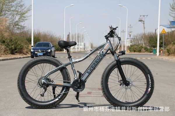 

power factory 26-inch snow bike aluminum alloy lithium battery electric car 4.0 fat tire electric moped