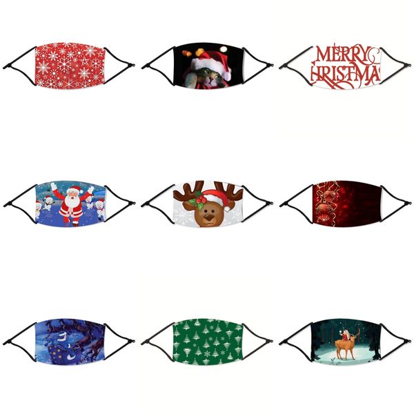 

chic bling rhinestone face christmas mask forbreathable washable party night club shining diamond christmas masks fashion jewelry accesso#43, Black