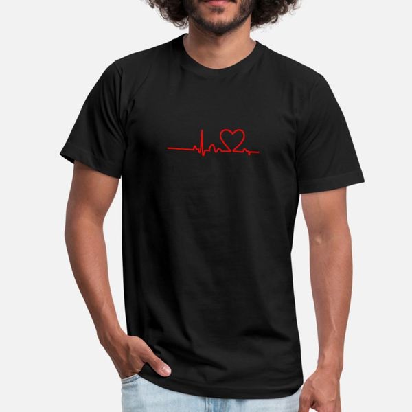 

graceful heartbeat love printed s harajuku t shirt men custom cotton crew neck pictures gift new fashion summer letter shirt