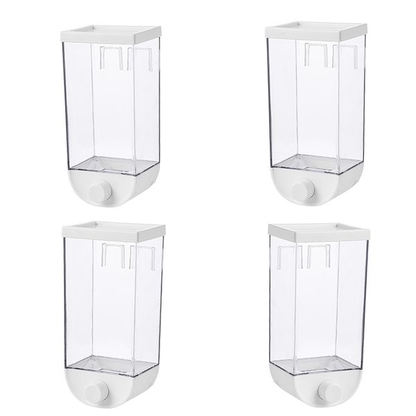 

wall mounted cereal dispenser dry food storage container 1500ml