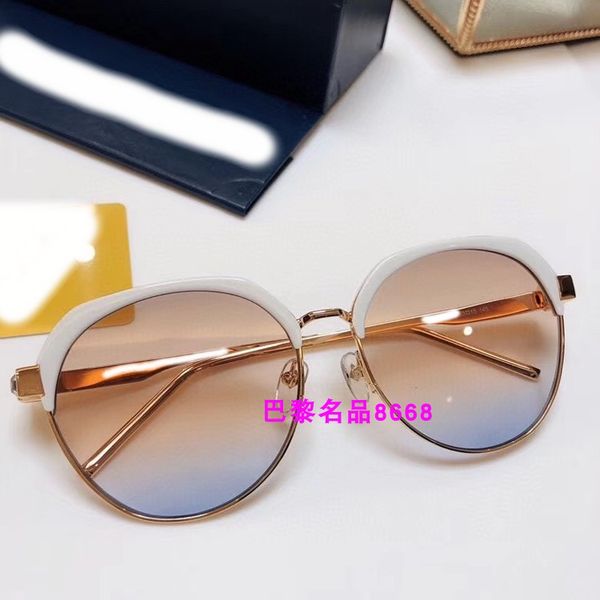 

k0491 2020 luxury runway sunglasses women brand designer sun glasses for women glasses, White;black