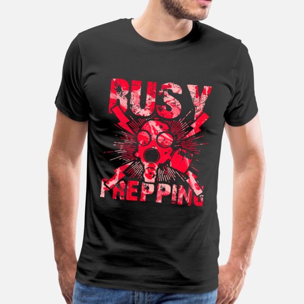 

prepper doomsday crisis survival gift t shirt men designing cotton size s-3xl novelty anti-wrinkle breathable spring autumn trend shirt