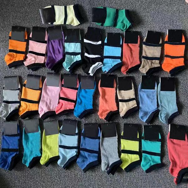 

pink black colors ankle socks with tags sportsshort sock girls women cotton sports socks with cardboard