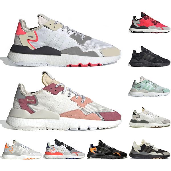 

nite jogger running shoes men women core black crystal black metallic cloud white collegiate green collegiate navy sport sneakers trainers