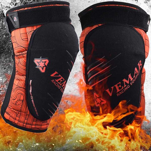 

vemar fireproof motorcycle knee pads gear cotton breathable off-road motocross moto racing equipment protective gear mx atv