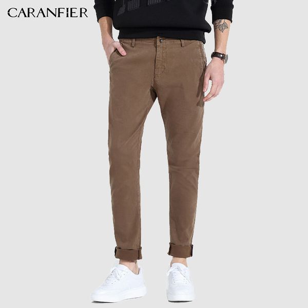 

men's pants 2021 fashion mens casual noniron cotton formal dress male regular fit luxury business trousers for men, Black