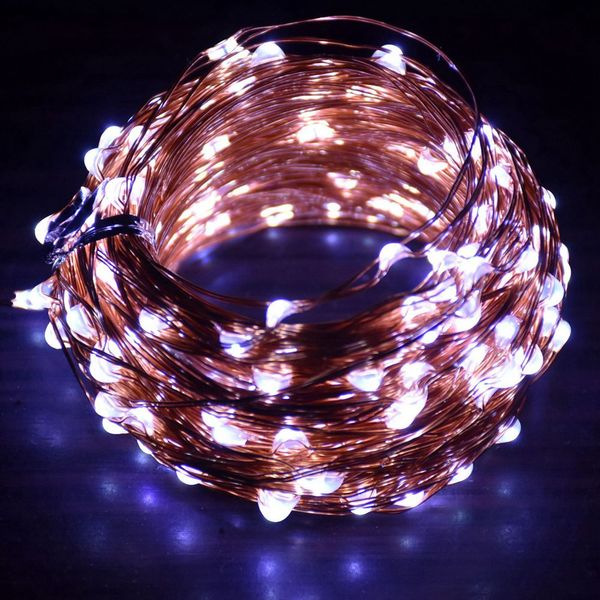 

fairy decoration lights 10m 20m 30m 50m led string lights remote control twinkle string lights waterproof copper wire