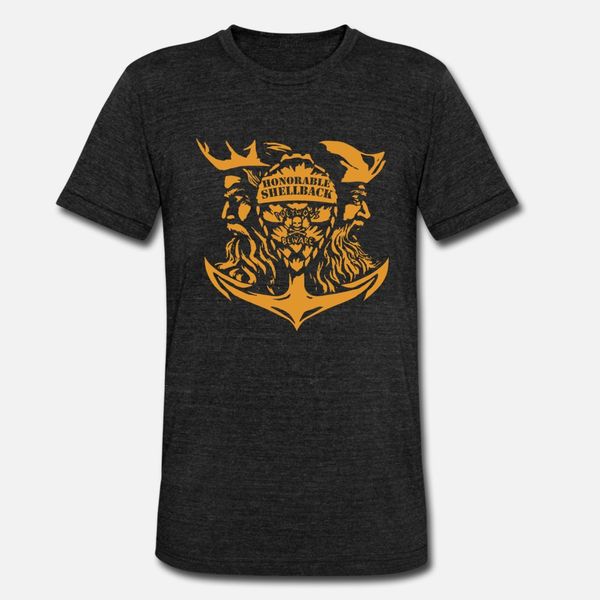 

honorable shellback archor t shirt men designing tee shirt euro size s-3xl standard gift breathable spring autumn unique shirt