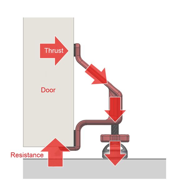

door ser alloy baby safety protector care wedge anti slip prevent injuries