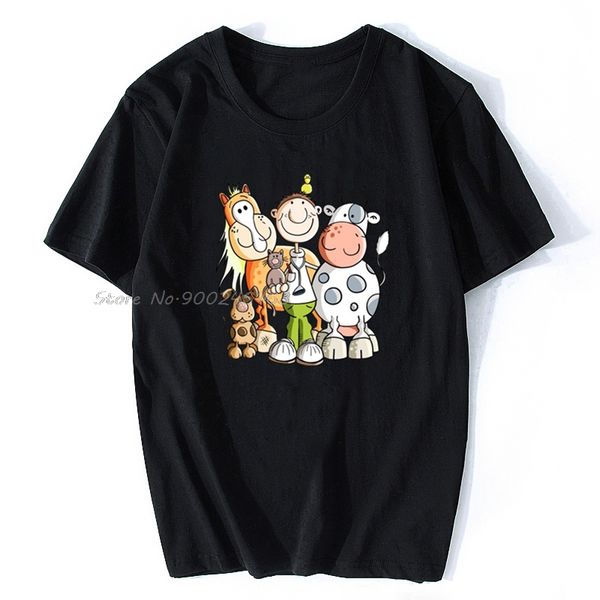 

men t shirt funny veterinarian and animals - comic - gift tshirts women-tshirt men cotton tees hip hop harajuku streetwear