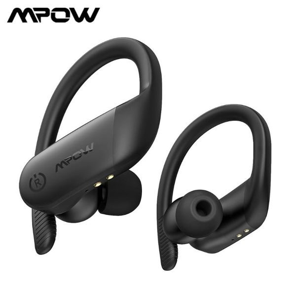 

mpow flame lite wireless earbuds sport earphones in-ear bluetooth bass+ ipx7 waterproof earbuds with 30h playtime&charging case