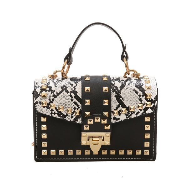 

20# serpentine crossbody bags for women handbags printed small pu leather shoulder bag female snake messenger bag