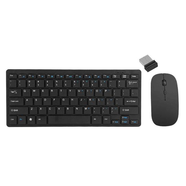 

keyboard mouse combos wireless 2.4g ulti-thin 77 keys business 1600dpi silent optical combo for lapdeskpc